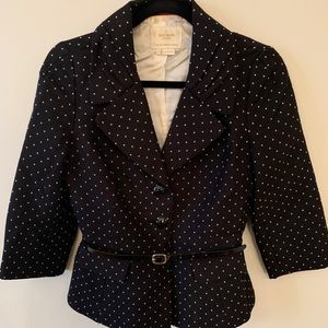 Kate Spade Peplum Polka Dot Suit